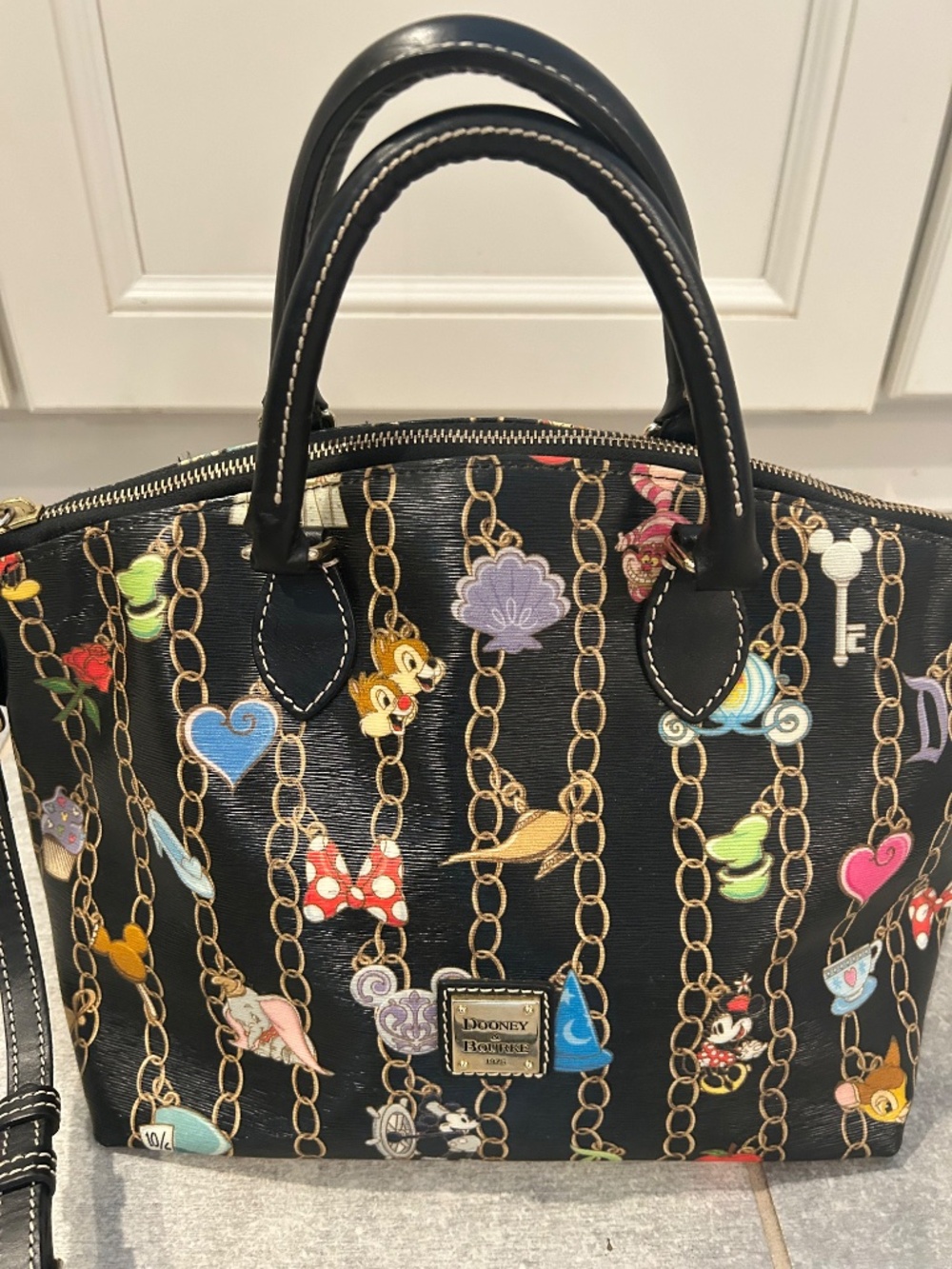 Dooney & Bourke Disney Charms Satchel RETIRED - Picture 2 of 6